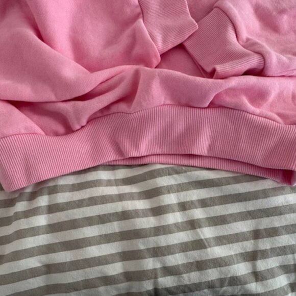 ALO YOGA Pink Cropped Fleece Size M - Picture 5 of 6